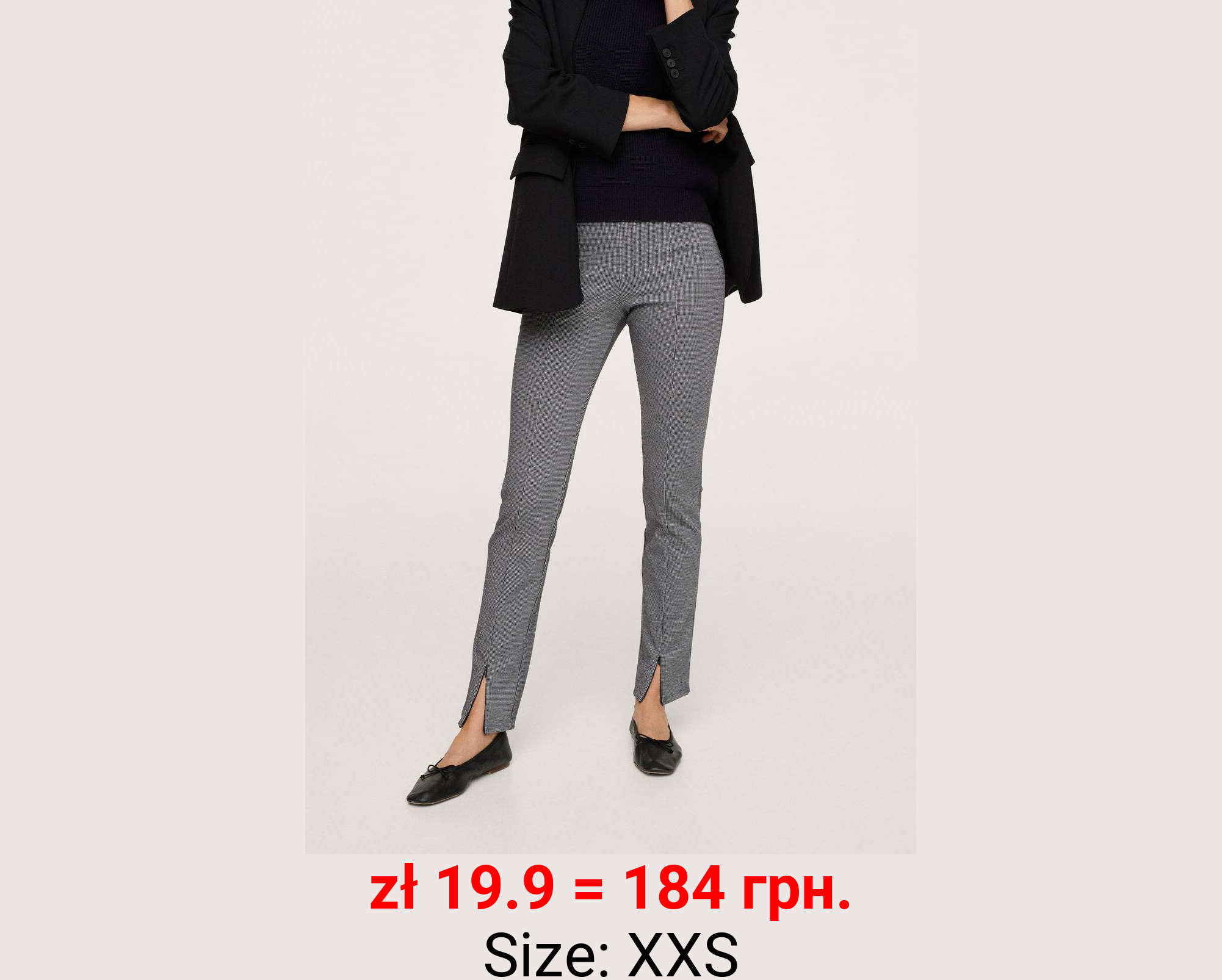 Leggings abertura bajo