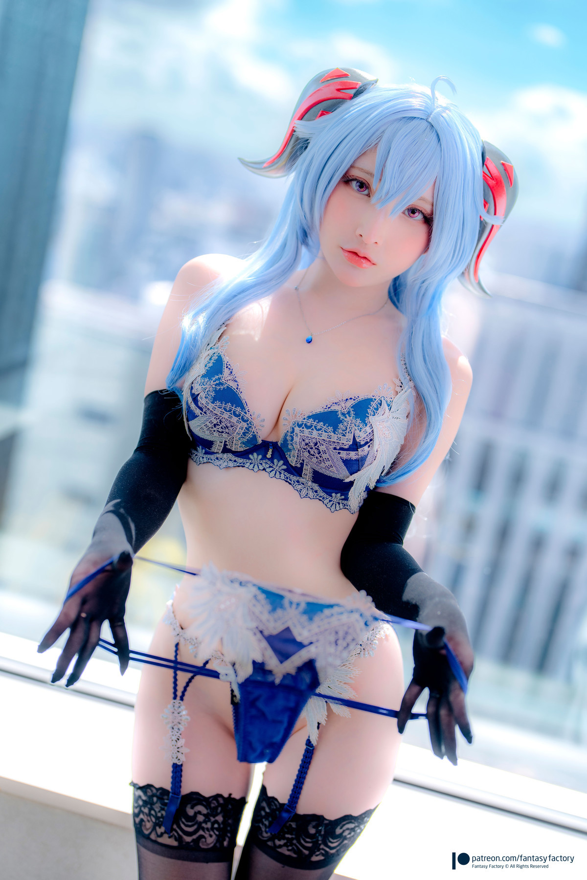 Fantasy Factory 小丁 甘雨内衣 Ganyu Lingerie 33
