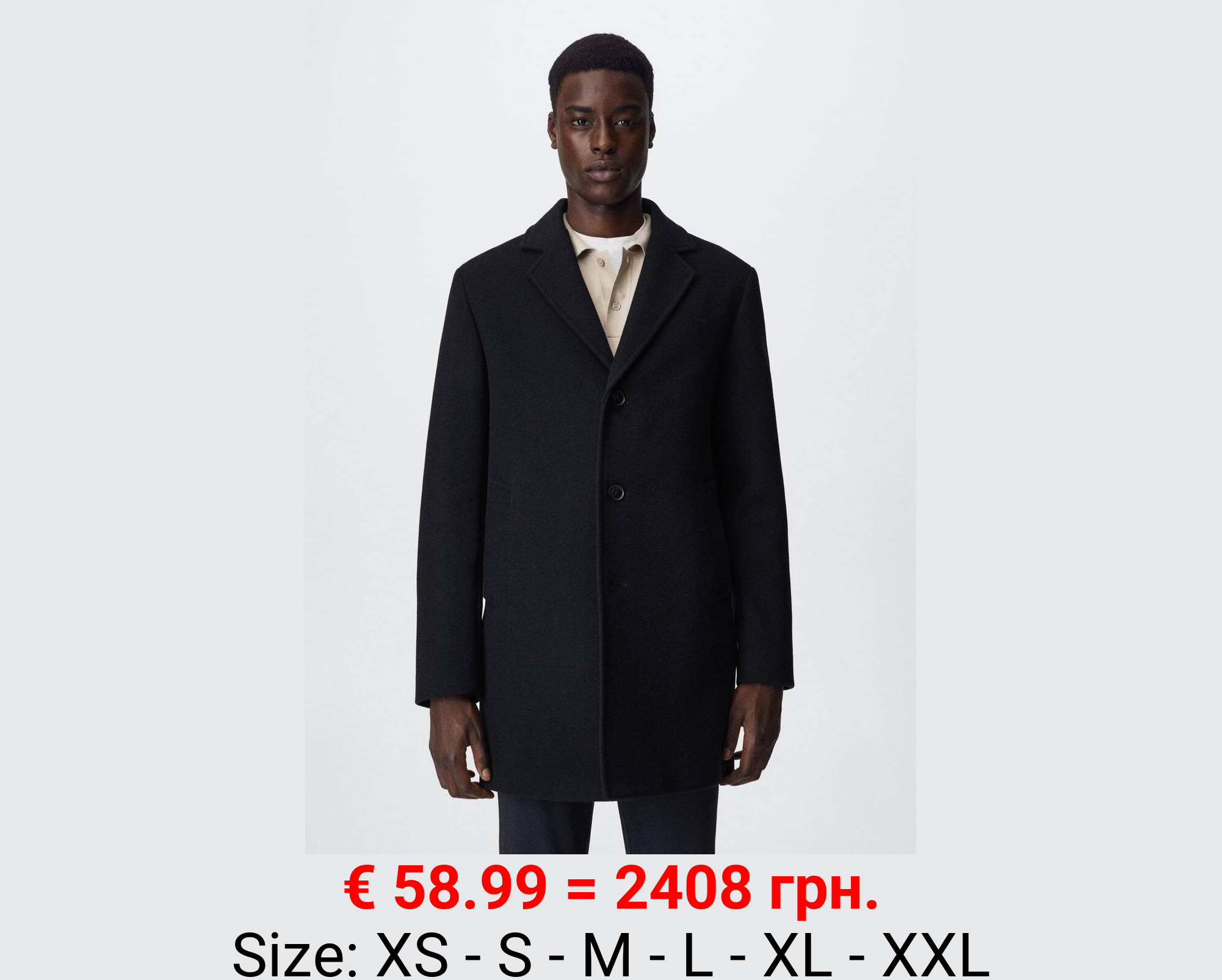 Abrigo lana reciclada