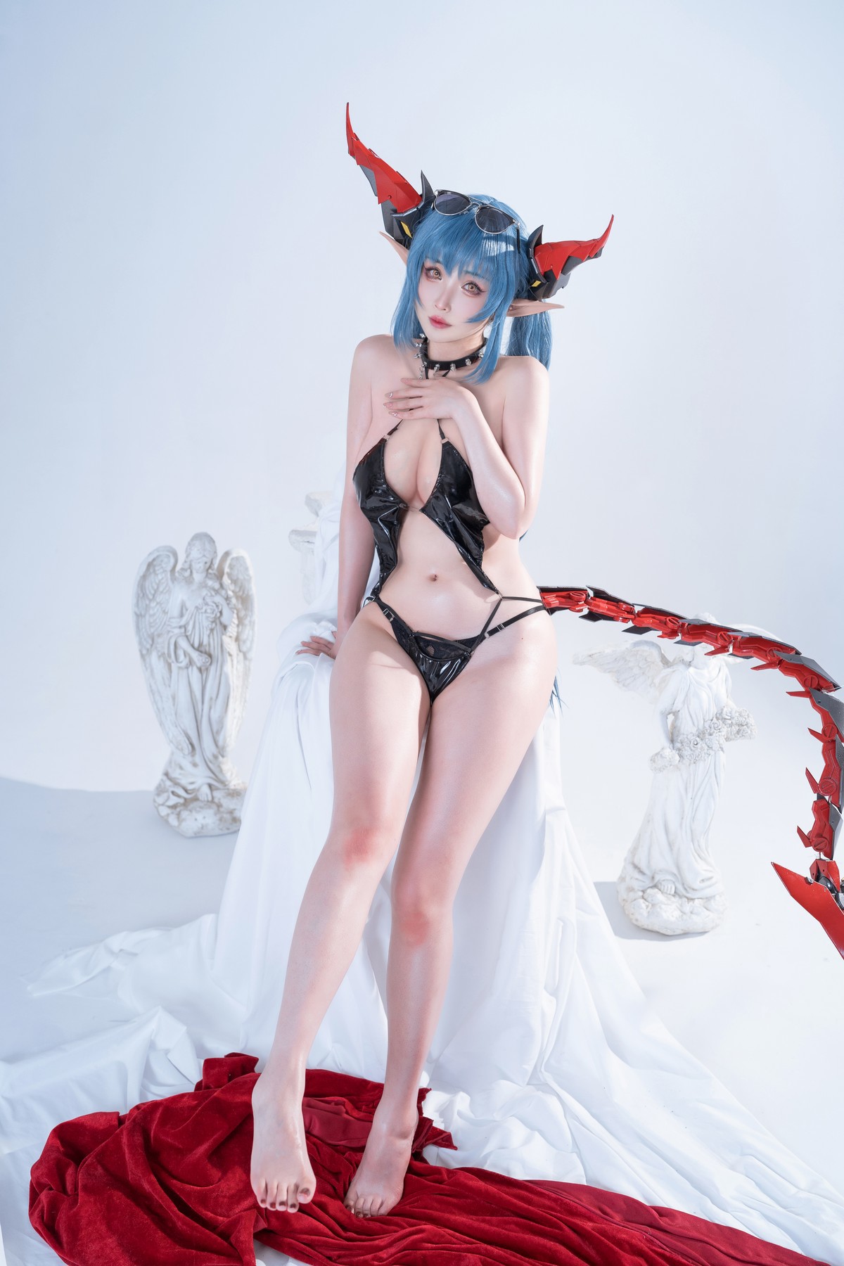 Cosplay rioko凉凉子 碧蓝航线 雷根斯堡 26