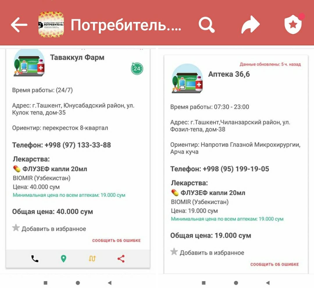 Потребитель.Уз – Telegram