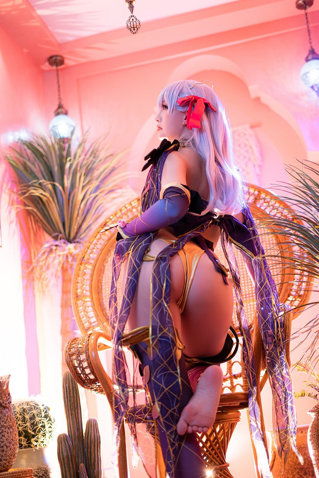 Cosplay 星之迟迟Hoshilily 秘密花园-伽摩 17