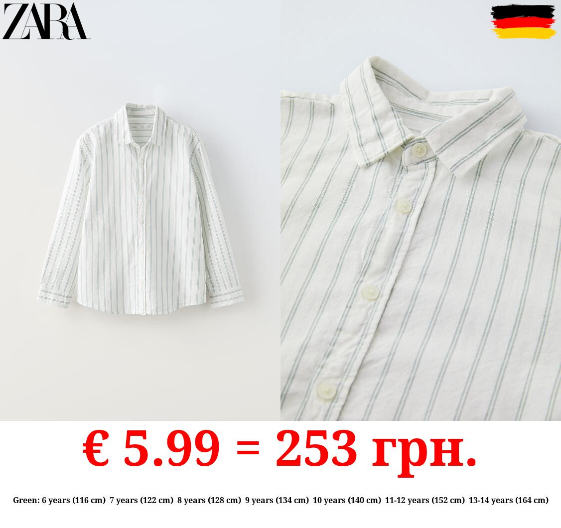 STRIPED OXFORD SHIRT