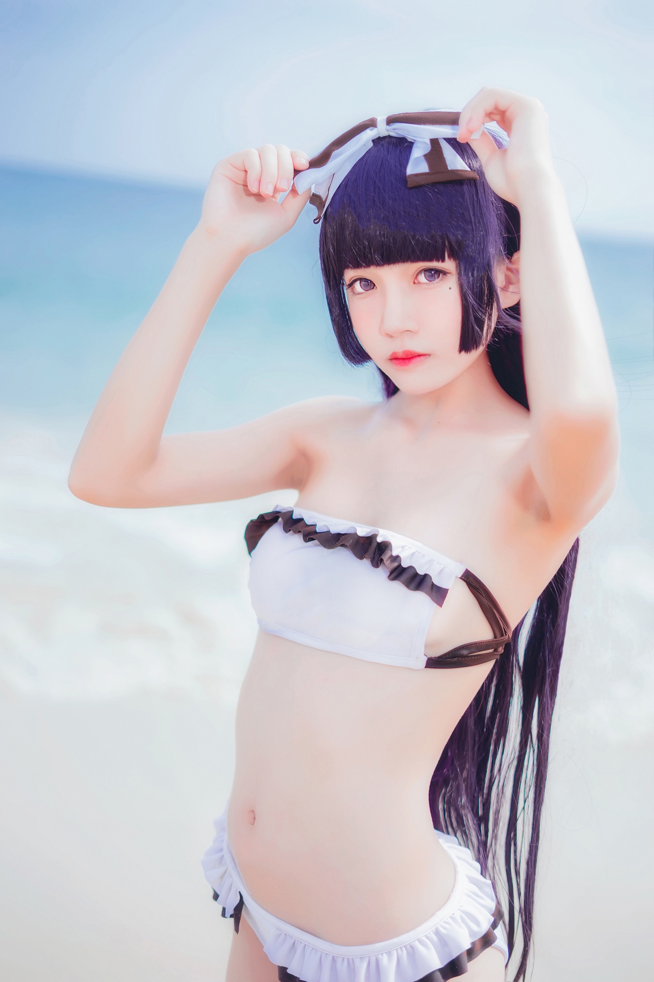 [桜桃喵] Ruri Gokou 五更琉璃泳装 9