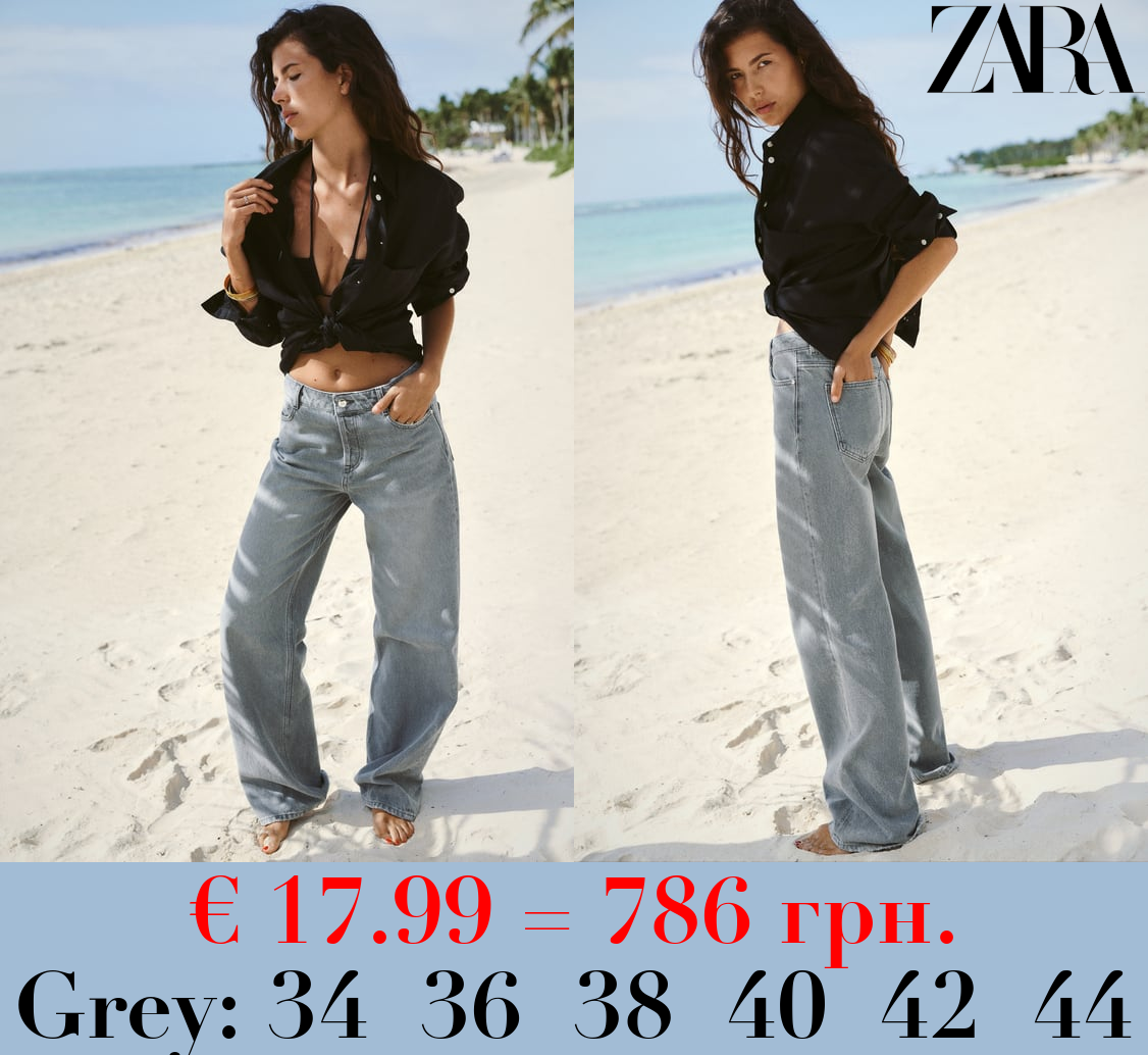 Z1975 STRAIGHT-FIT MID-RISE LONG LENGTH JEANS