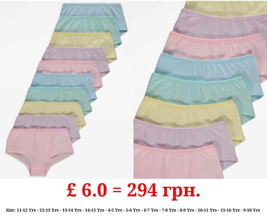 Pastel Shorts 10 Pack