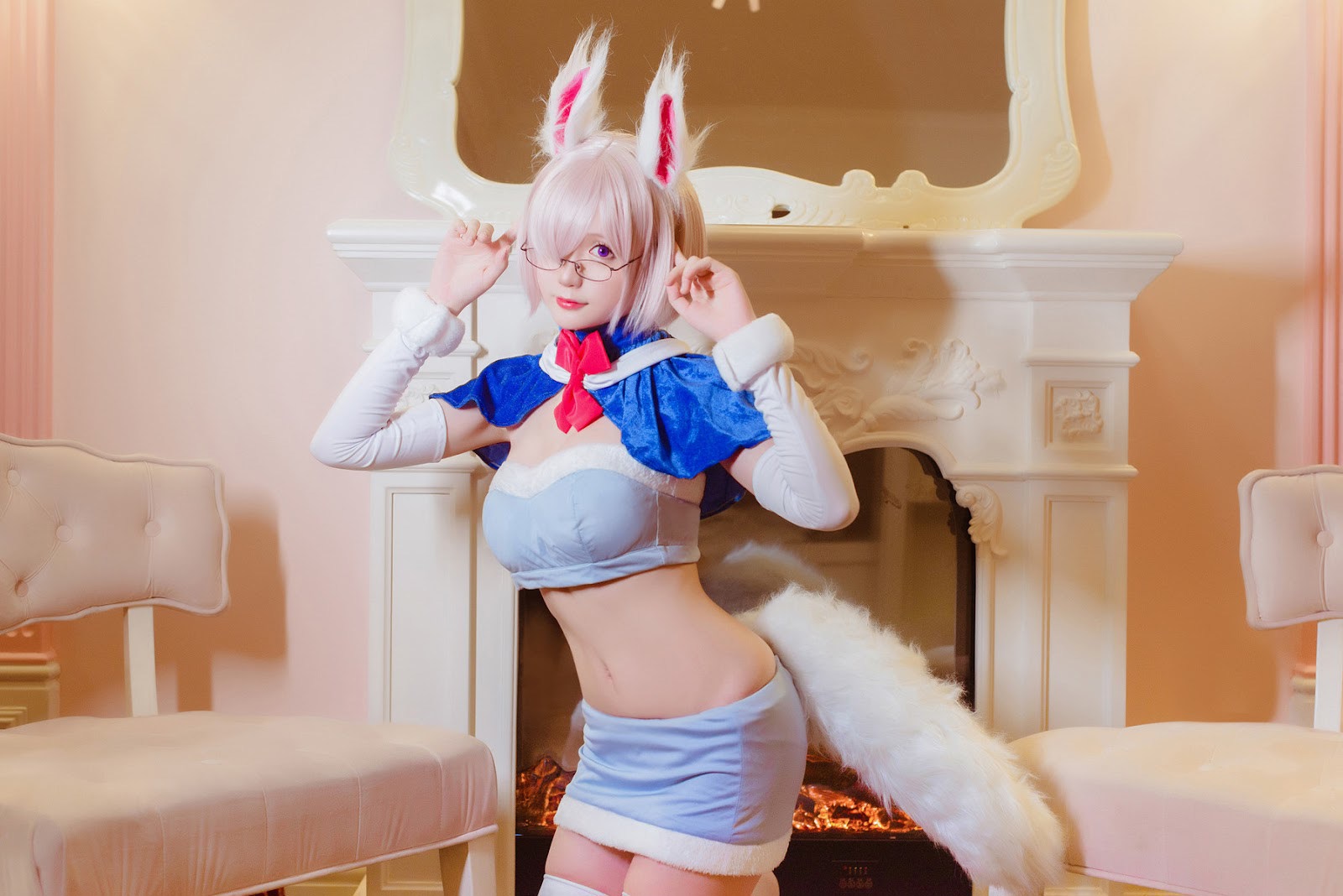 Cosplay 星之迟迟Hoshilily 玛修芙芙 11