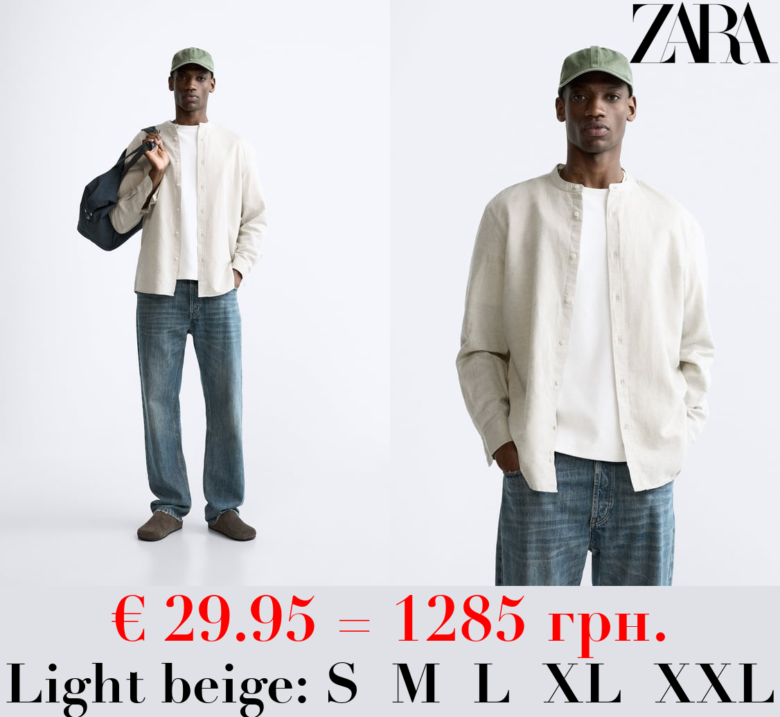 COTTON - LINEN SHIRT