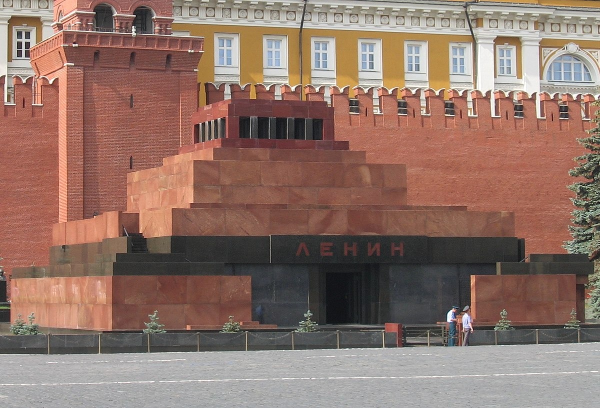 View of the Lenin's Mausoleum