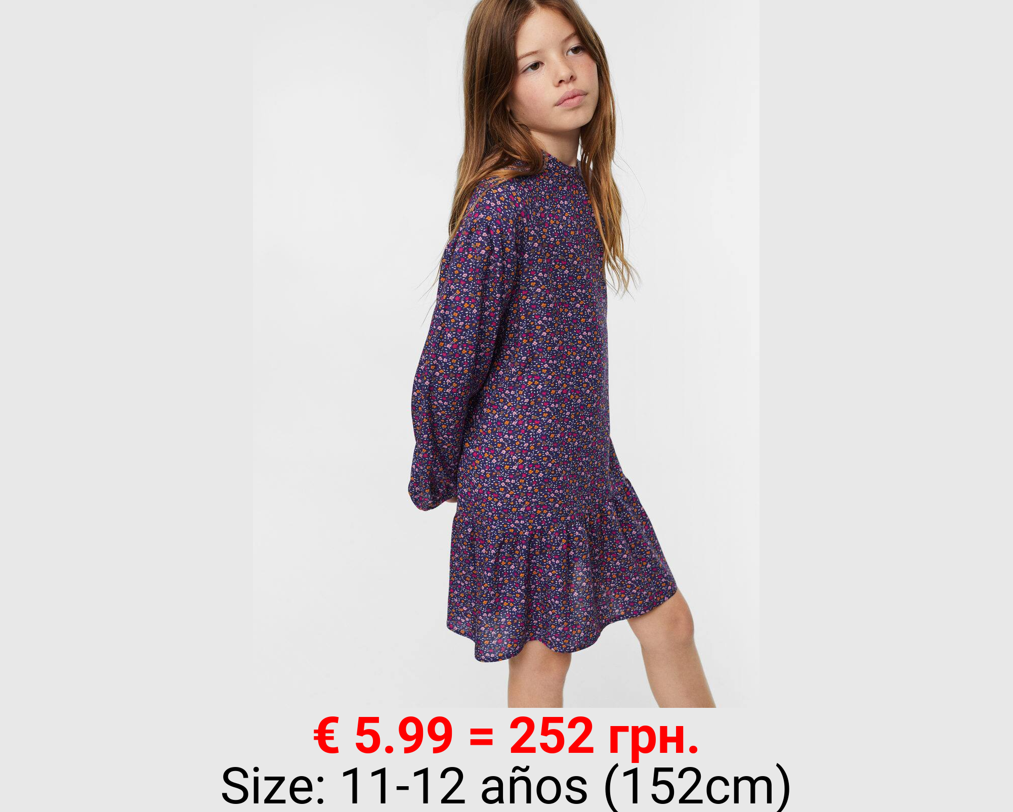 Vestido estampado floral