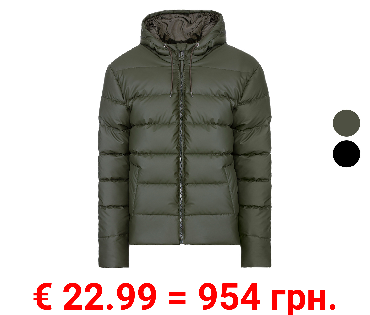 LIVERGY® Herren Steppjacke im Puffer-Design