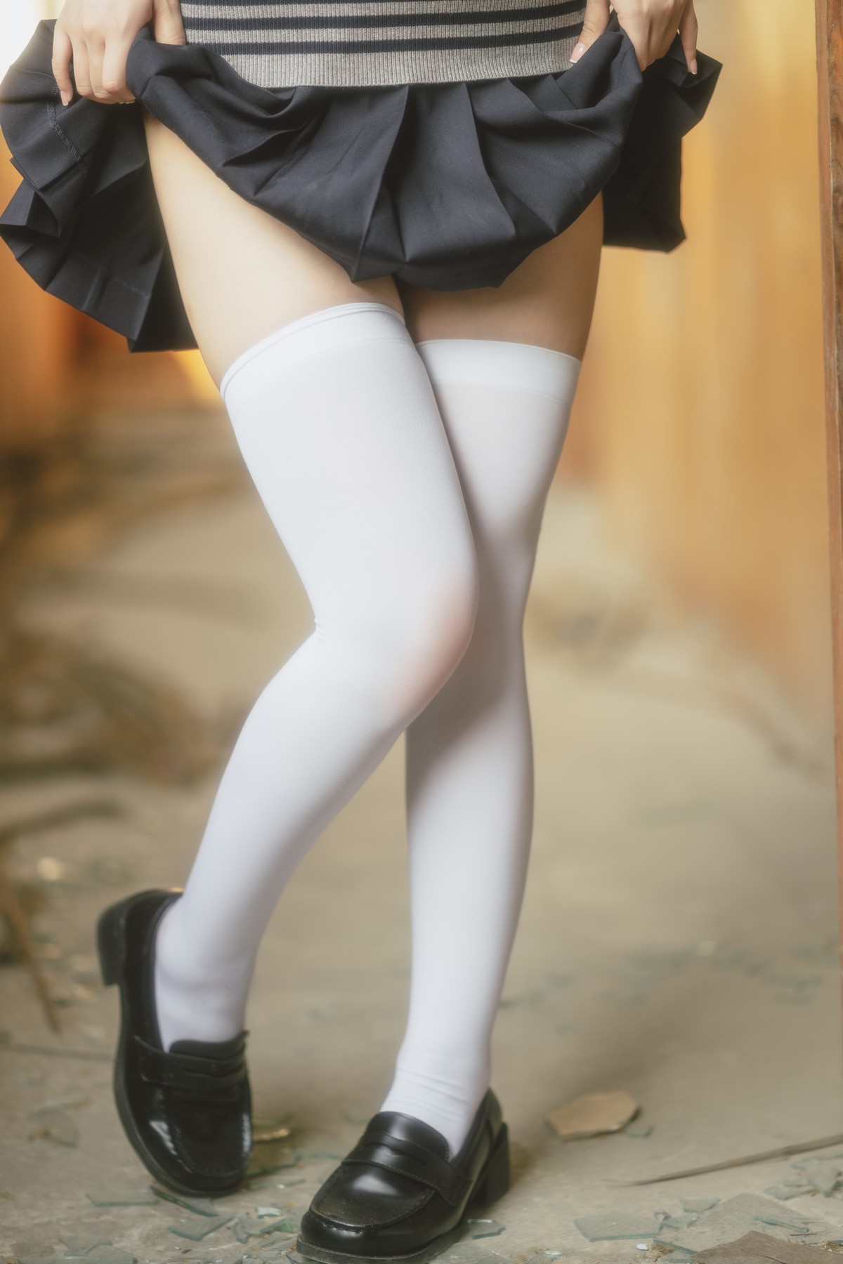 桜井宁宁 Cosplay 废墟jk 9