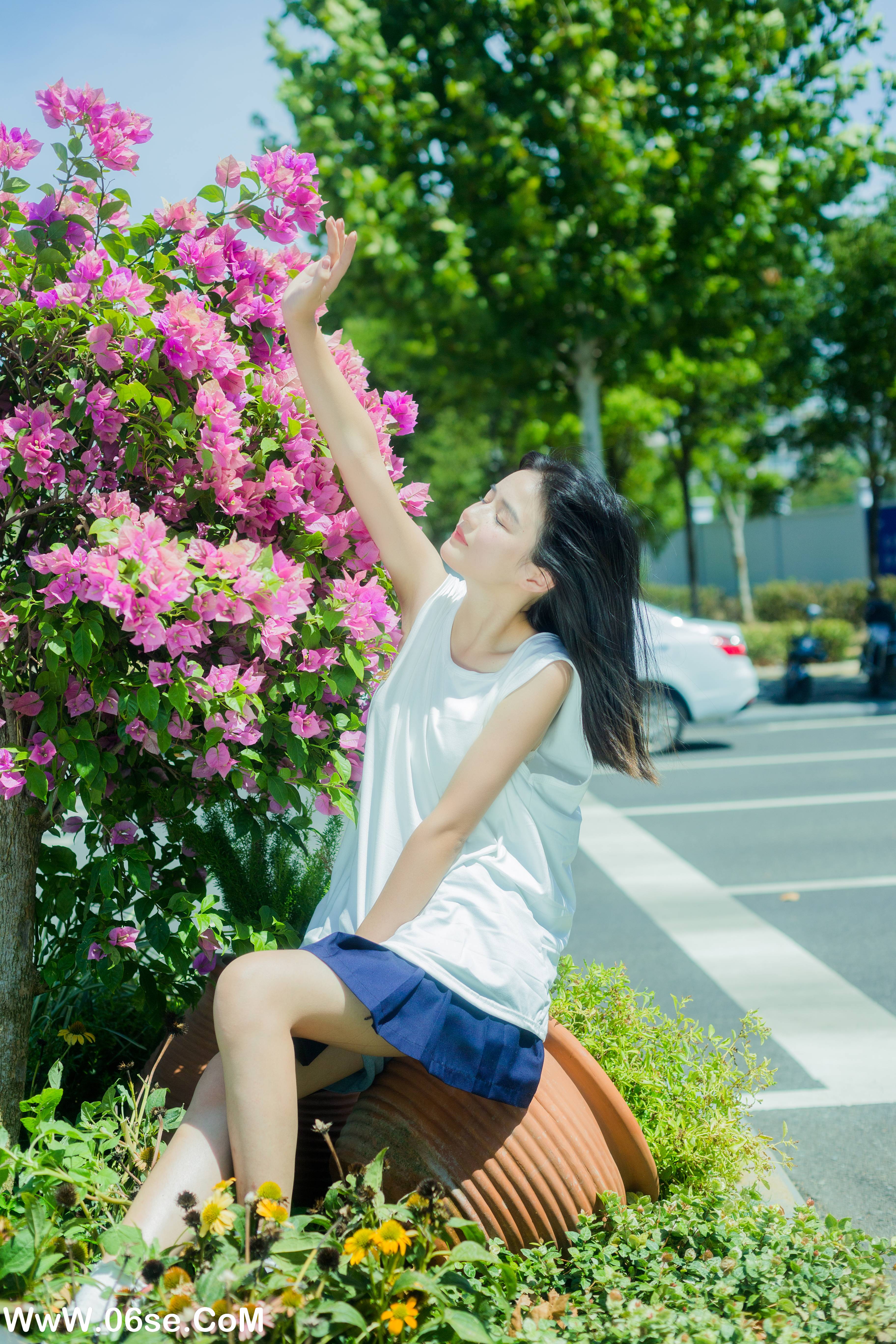 图片[15]-[YITUYU艺图语]2022.09.30 街心三角梅 小怡妹妹cute[33+1P／362MB]-六色网