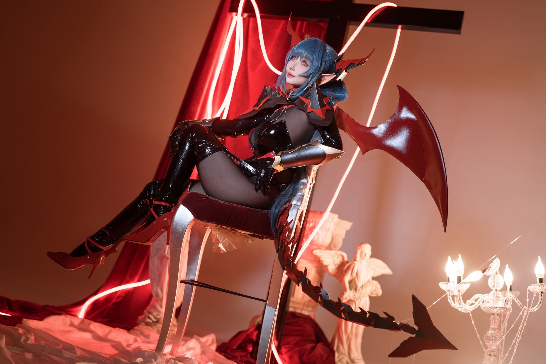 Cosplay rioko凉凉子 碧蓝航线 雷根斯堡 8