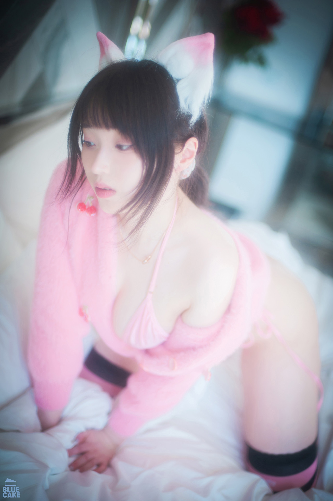 Bambi 밤비, [BLUECAKE] Naughty Cats Pink & Mint RED Set.01 9