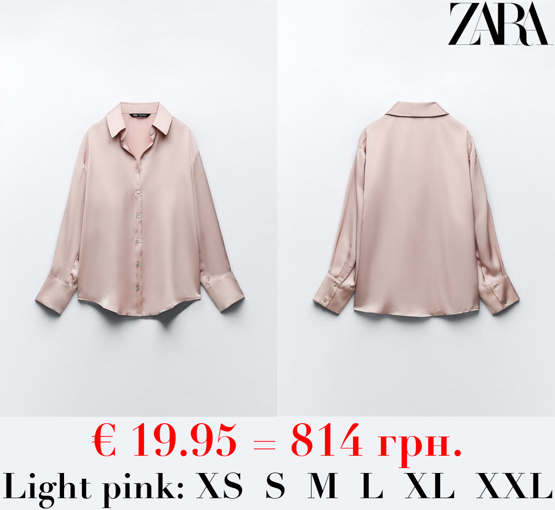 FLOWING SATIN SHIRT
