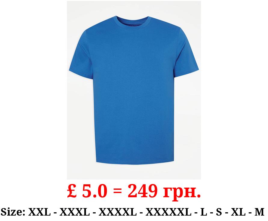 Cobalt Crew Neck T-Shirt