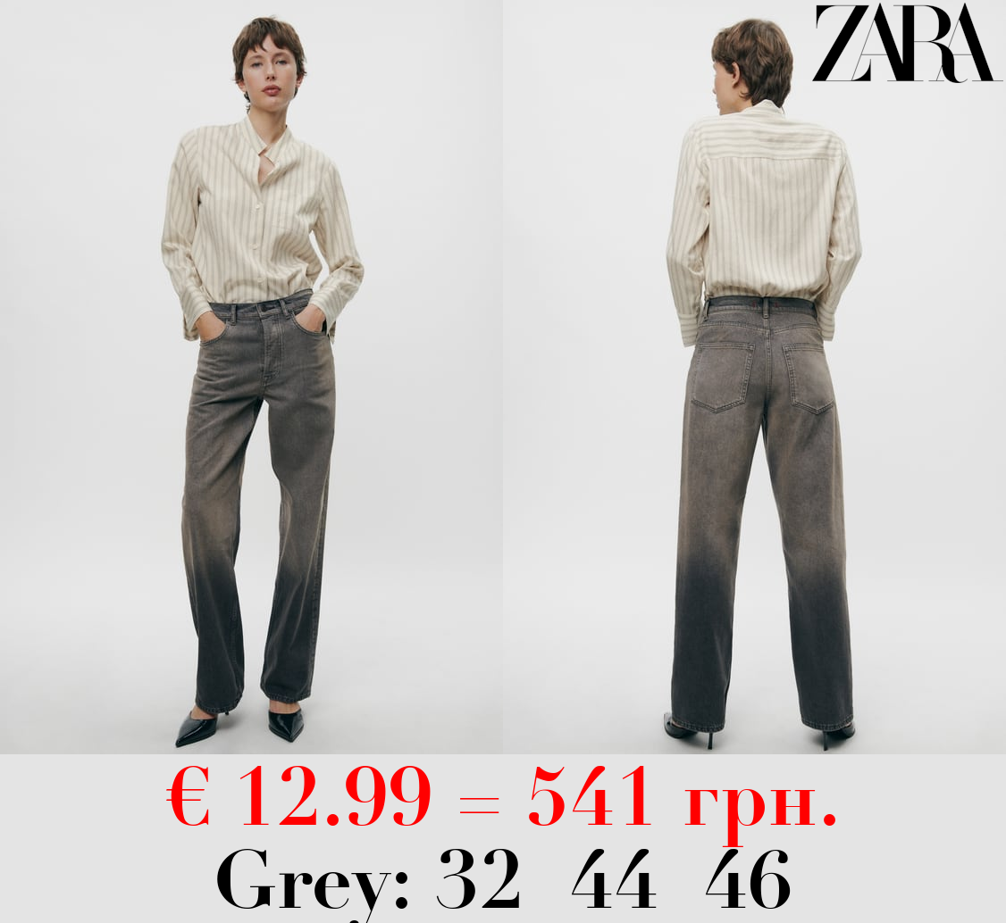 ZW COLLECTION FULL-LENGTH HIGH-WAIST JEANS