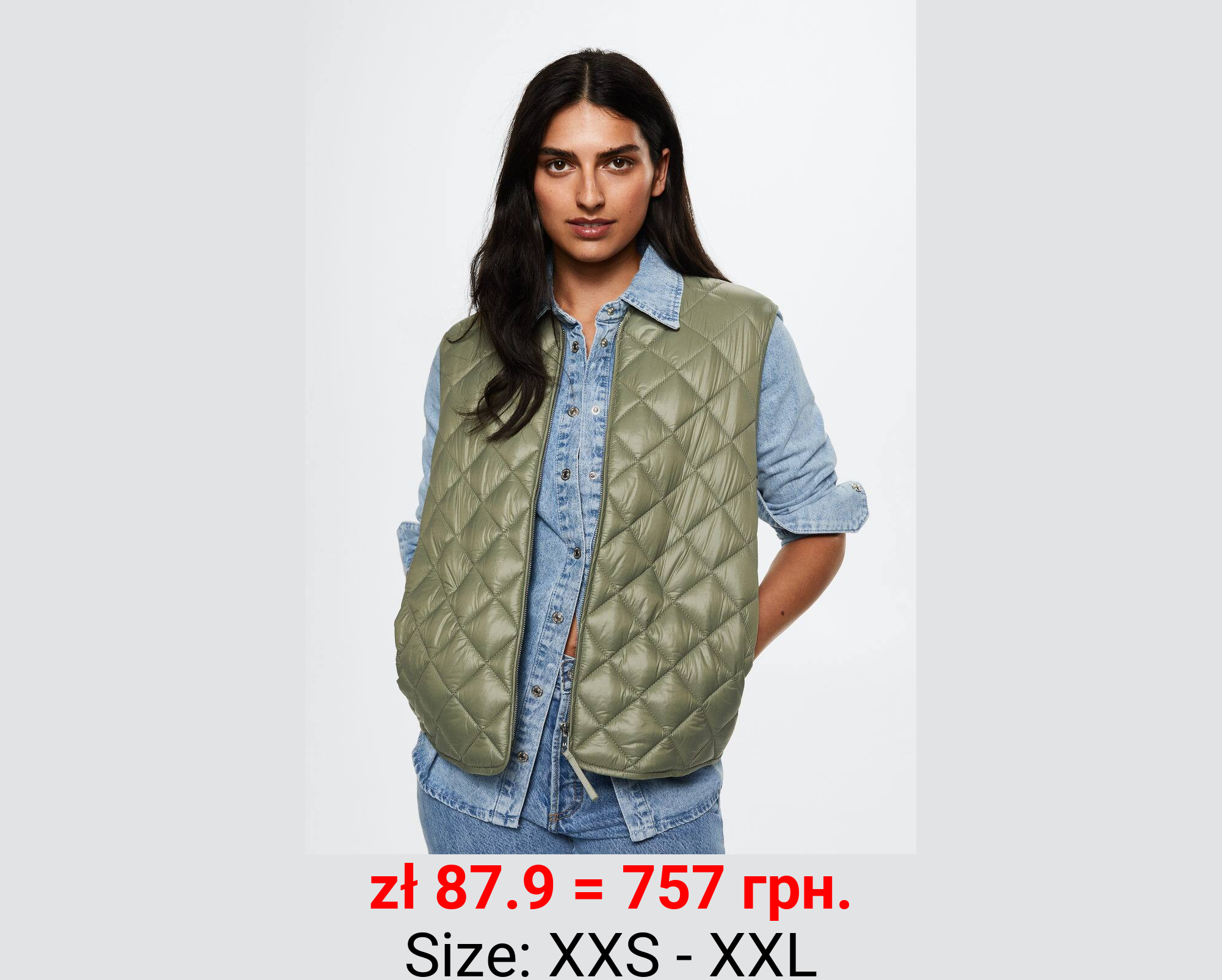 Chaleco acolchado ultra ligero