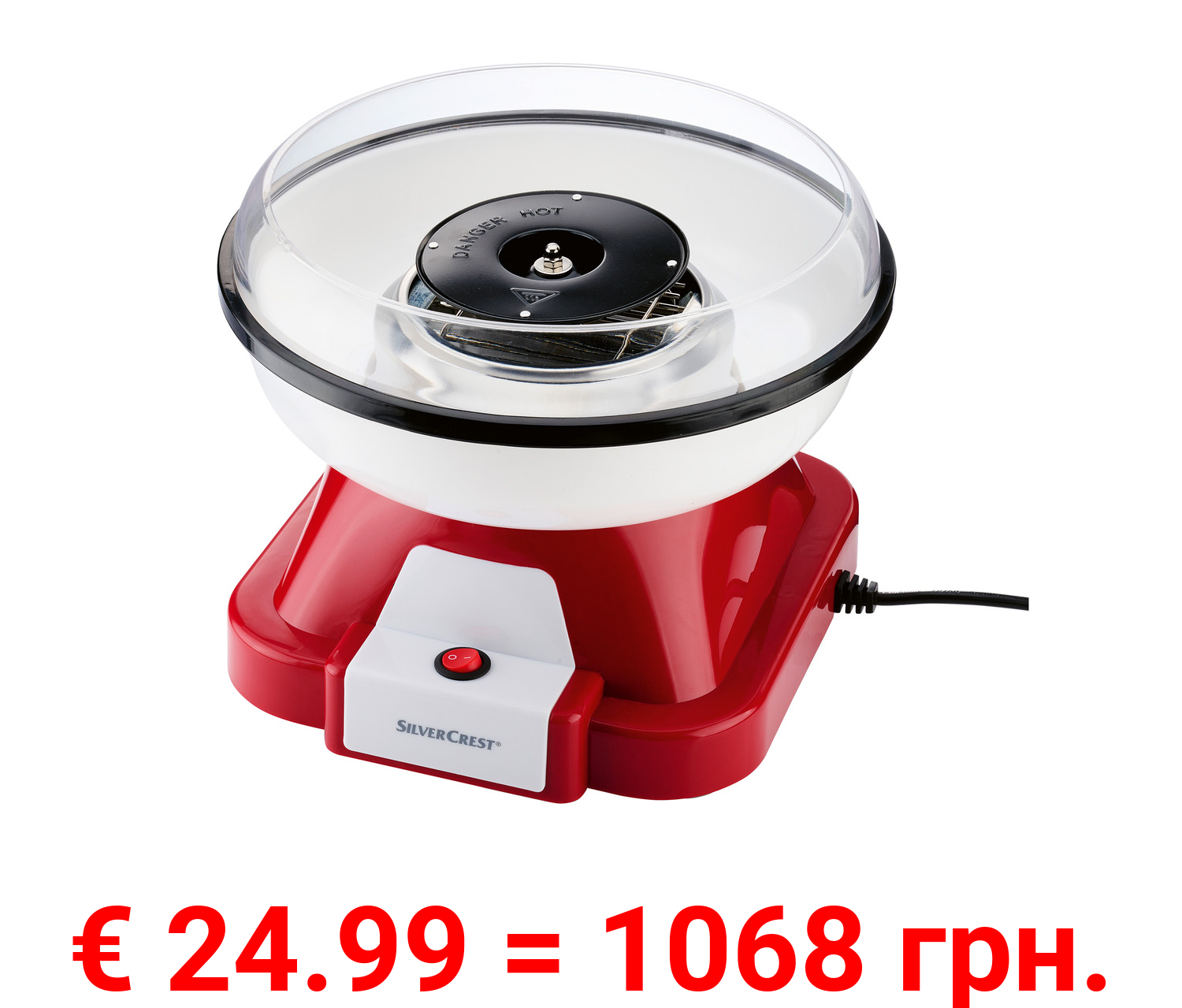 SILVERCREST® KITCHEN TOOLS Zuckerwattemaschine »SZM 500 B2«, 500 W, mit Zubehör