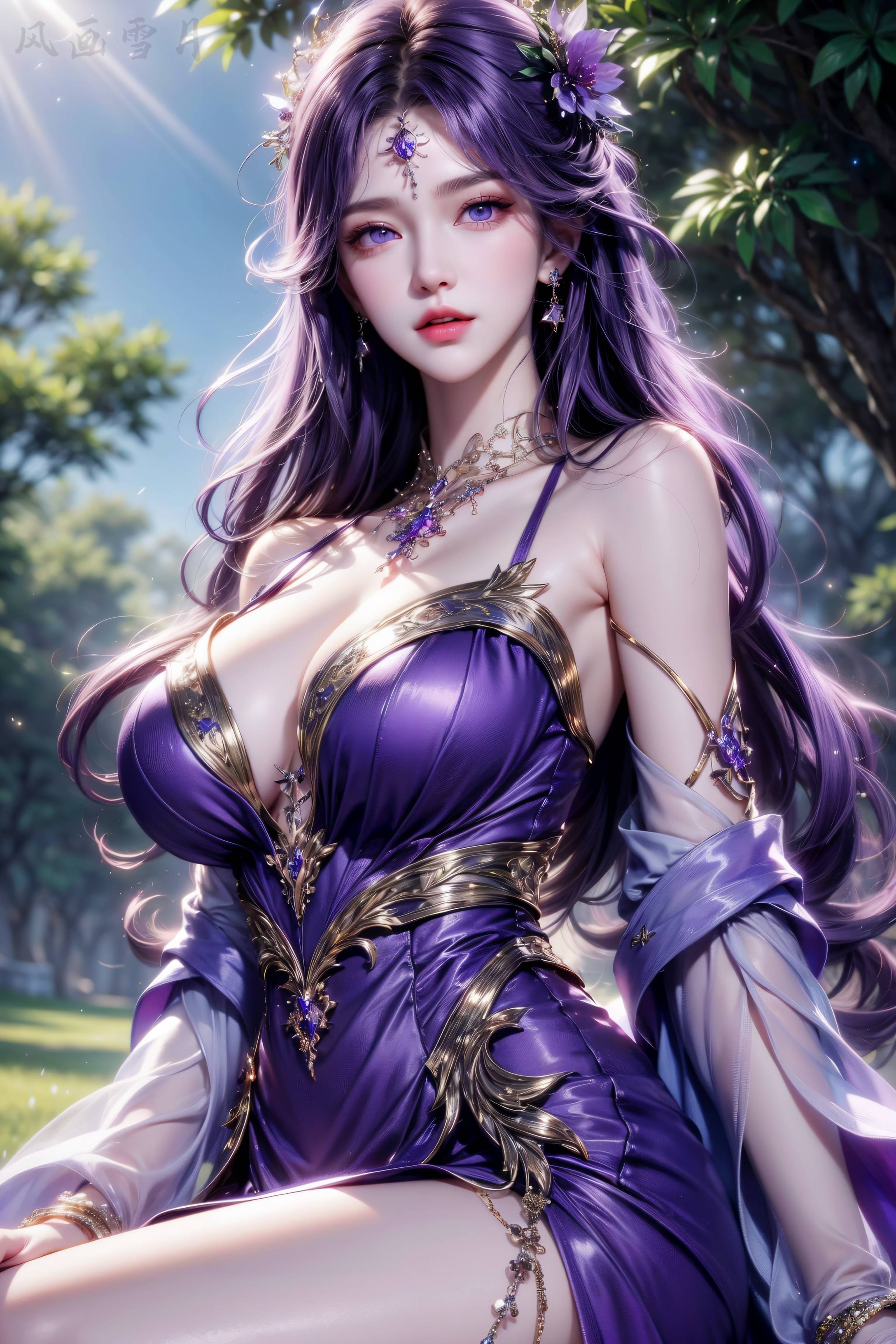 图片[27]-完美世界-云曦 蓝色弹弓衣 0302-六色网