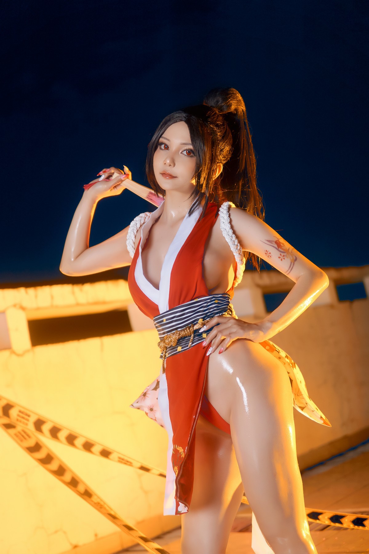 Cosplay JoyceLin 不知火舞 Mai Shiranui 5