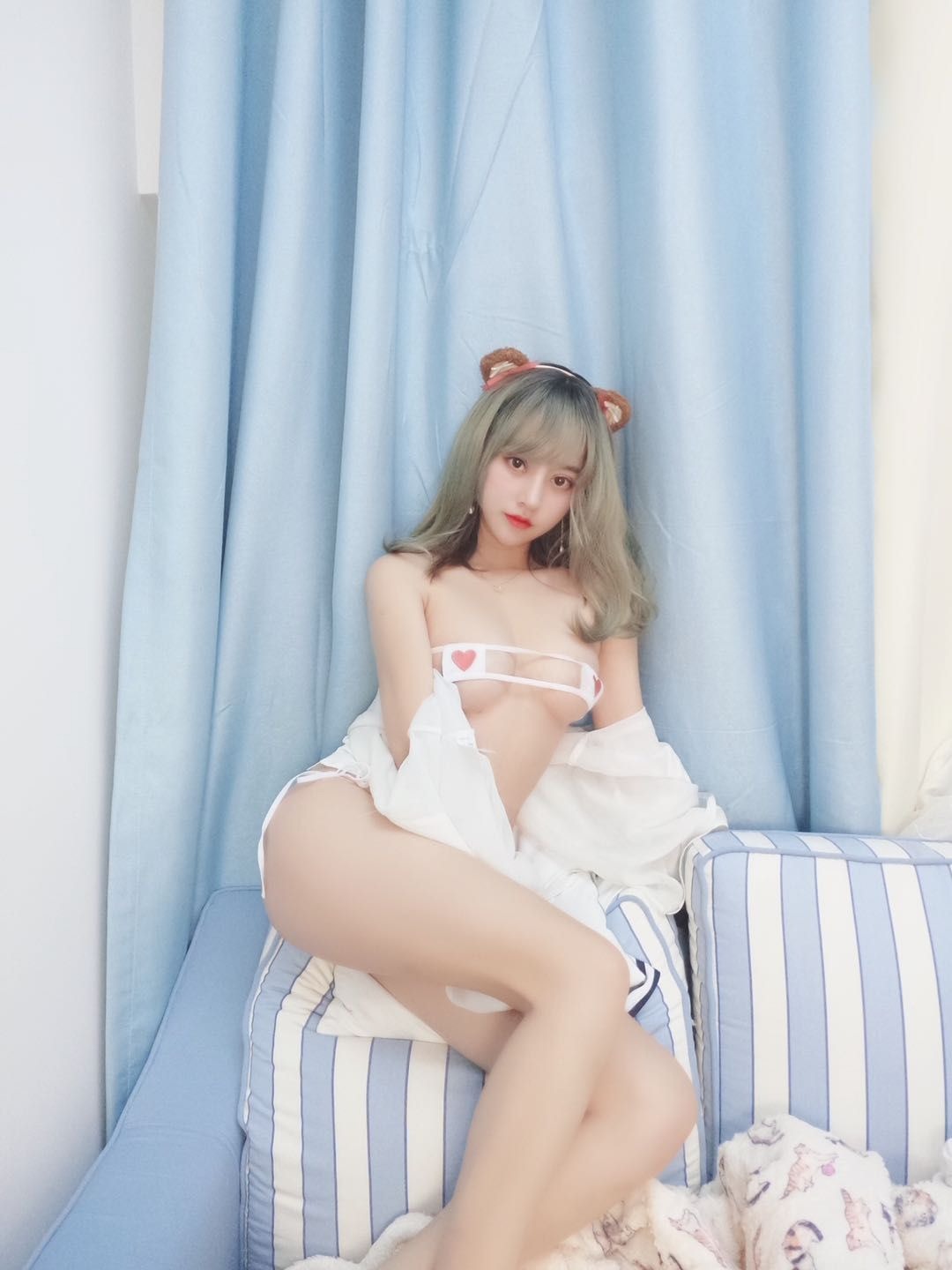 过期米线线喵 - 白色耳兽[18P] 15