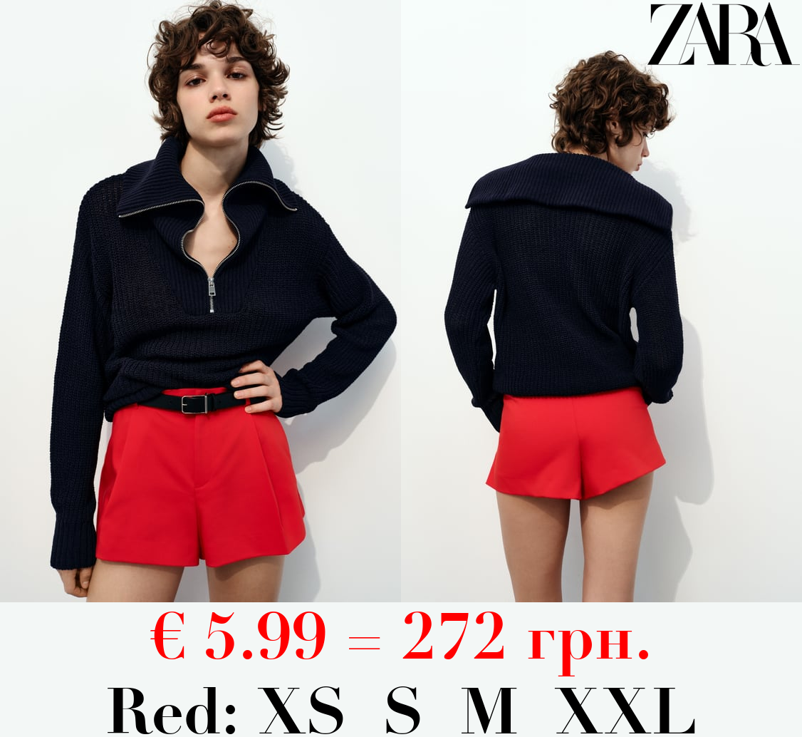 MINI SHORTS WITH PLEATS