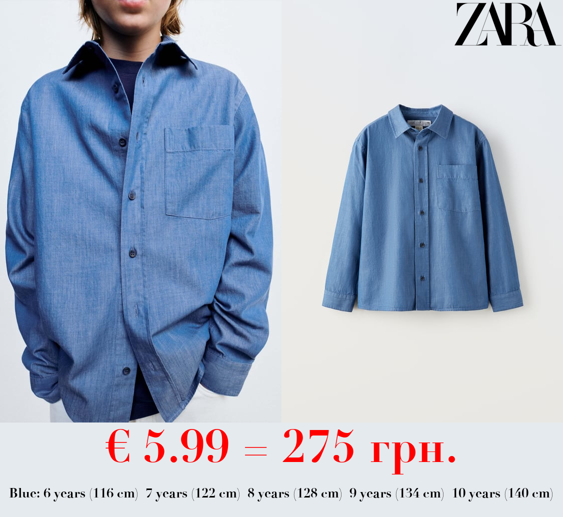 TRUE NEUTRALS SHIRT WITH POCKETS