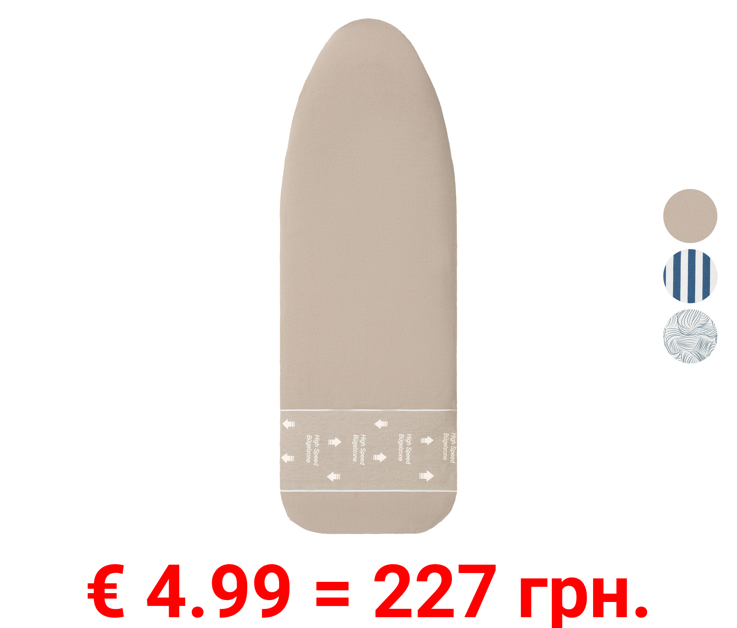 LIVARNO home Bügeltischbezug, mit Anti–Tropf–Funktion und Turbo-Gleitzone