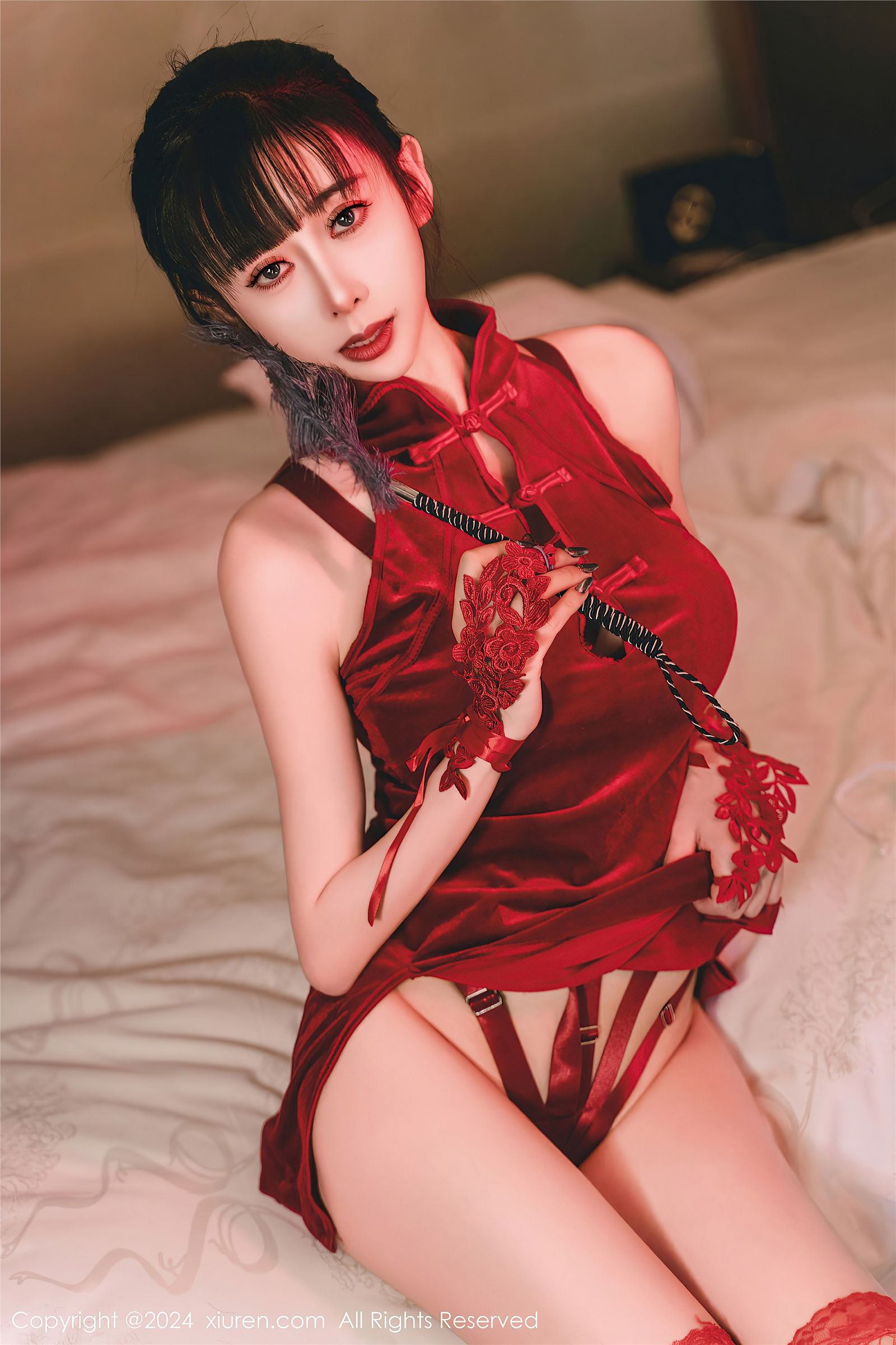 图片[2]-[XIUREN秀人网] 2024.02.01 NO.8047 宝宝甜-六色网