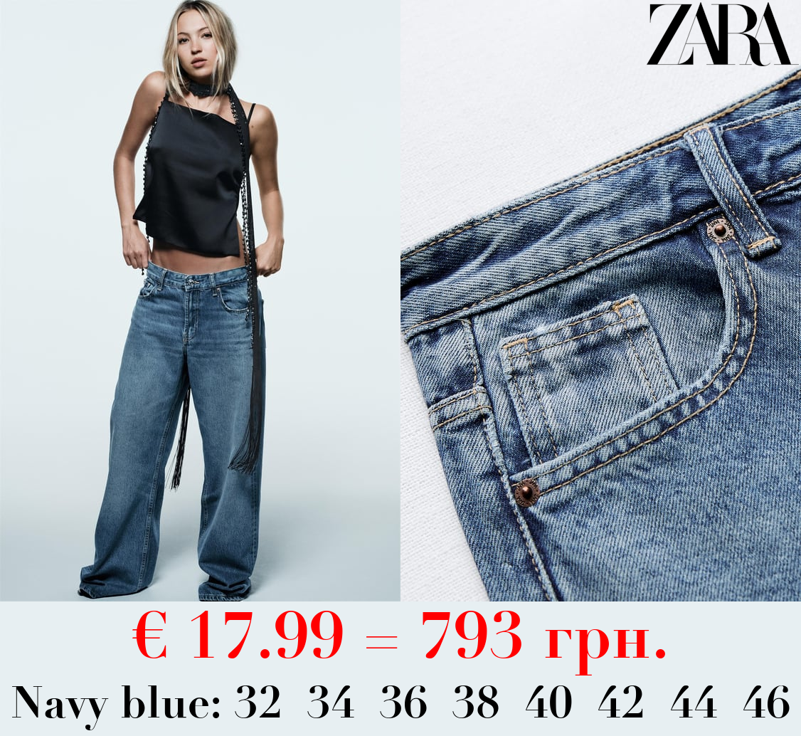 TRF RELAXED FIT MID-RISE JEANS