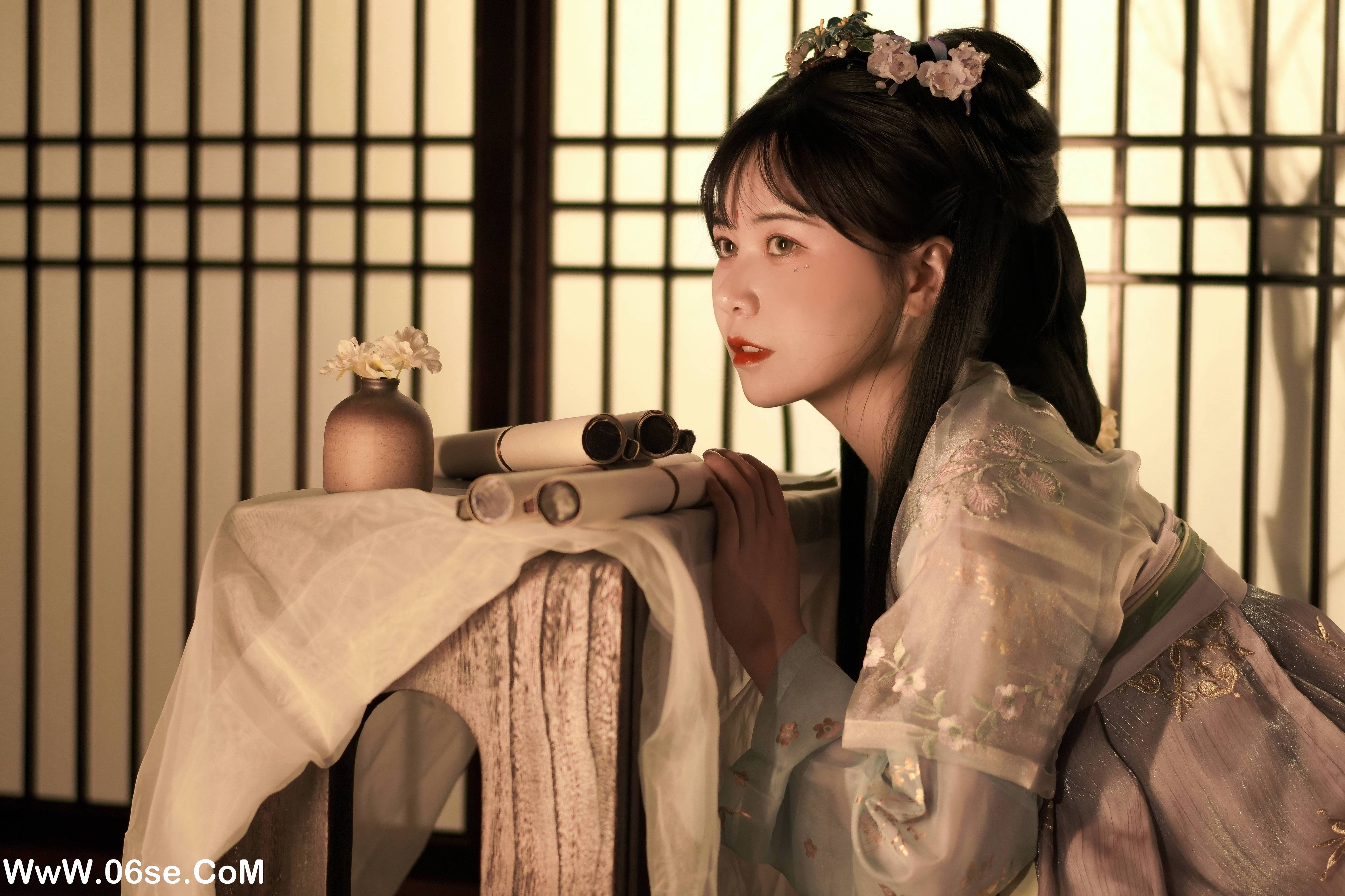 图片[4]-[YITUYU艺图语]2022.09.28 画中仙 鹤鸣之应-[23+1P／624MB]-六色网