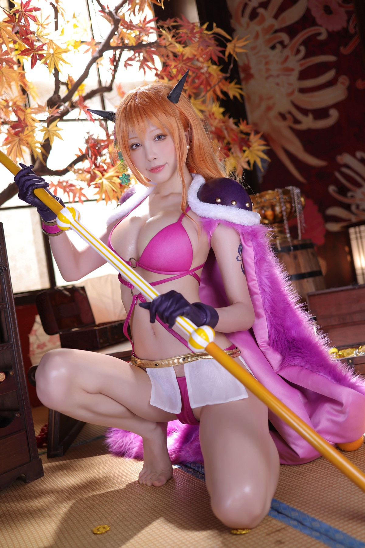 Cosplay 水淼Aqua Nami ナミ Set.02 8