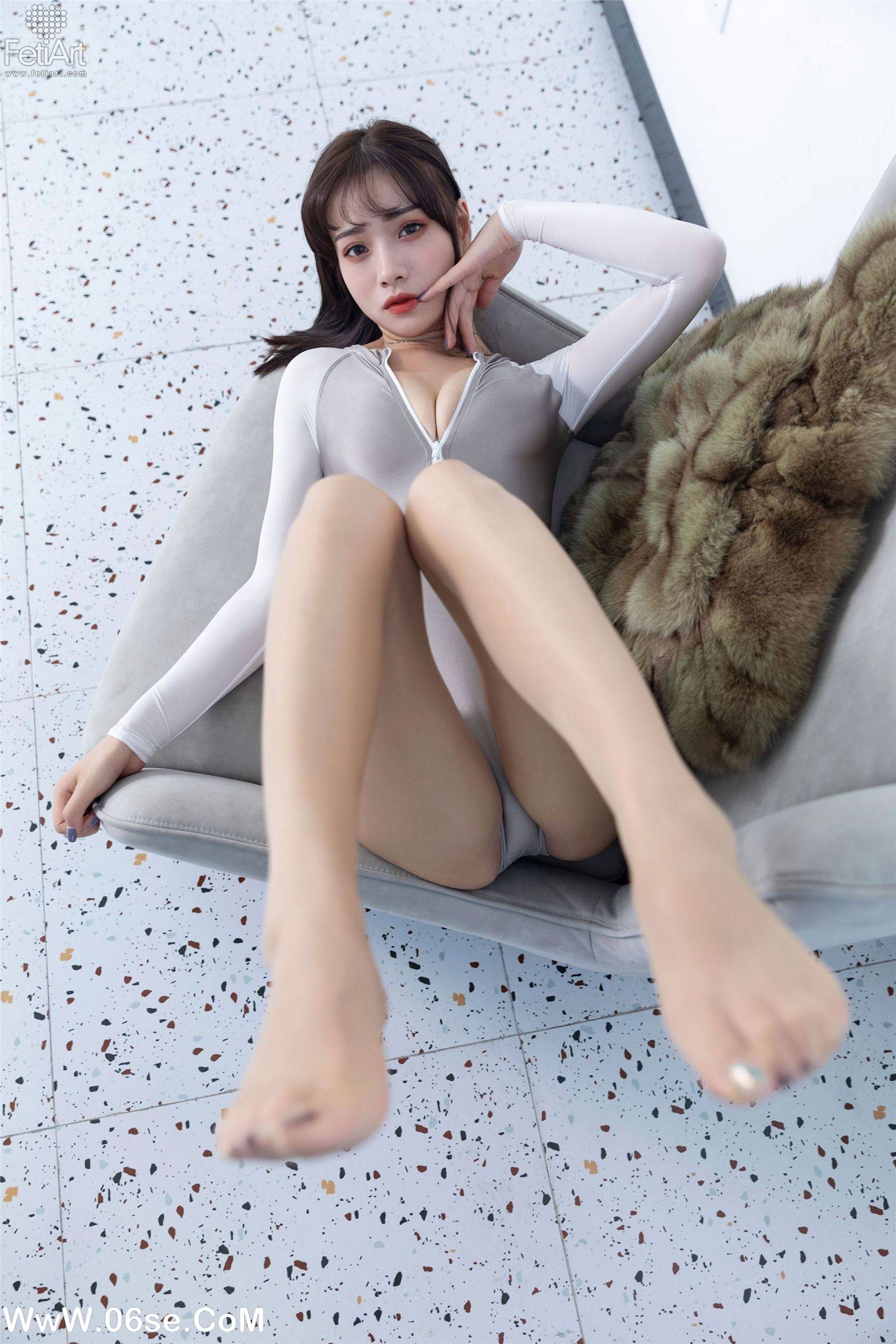 图片[2]-[FetiArt尚物集] NO.00021 Sunbath In Summer MODEL-Kiko-六色网