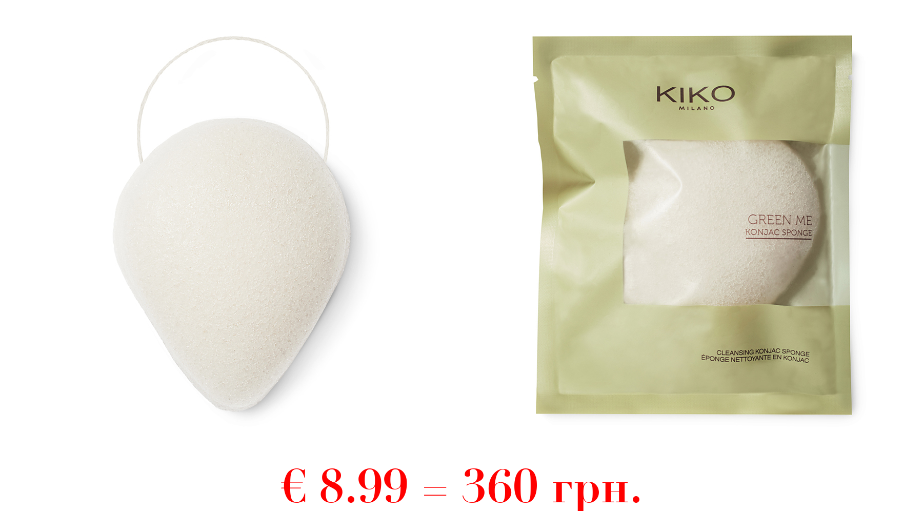 green me konjac sponge
