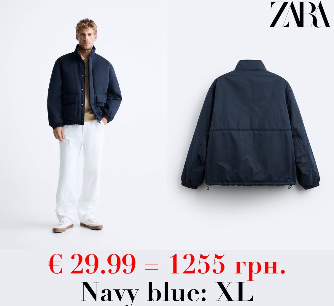 PADDED JACKET WITH POCKETS