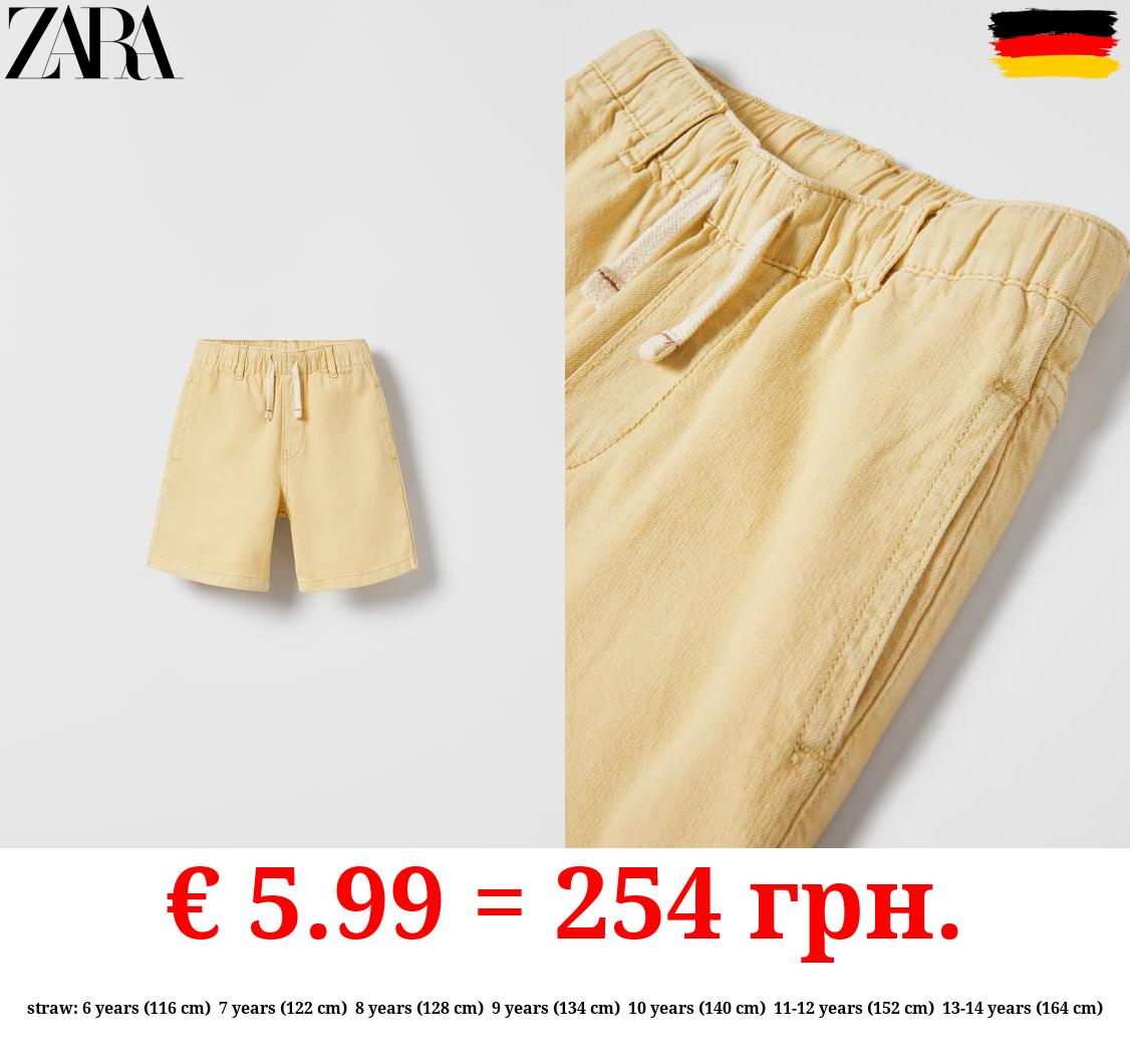 TWILL BERMUDA SHORTS