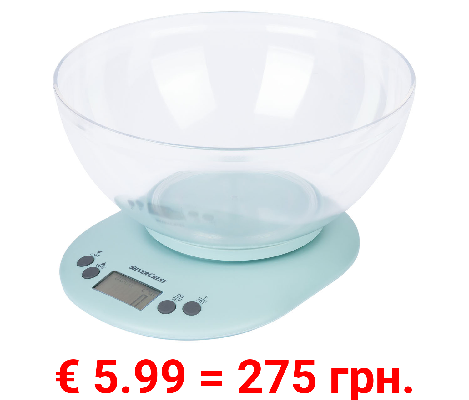 SILVERCREST® KITCHEN TOOLS Küchenwaage, mit LC-Display