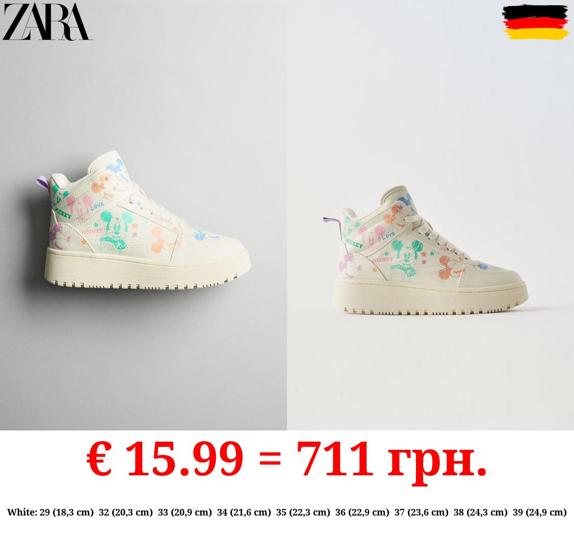 MICKEY MOUSE © DISNEY HIGH-TOP SNEAKERS