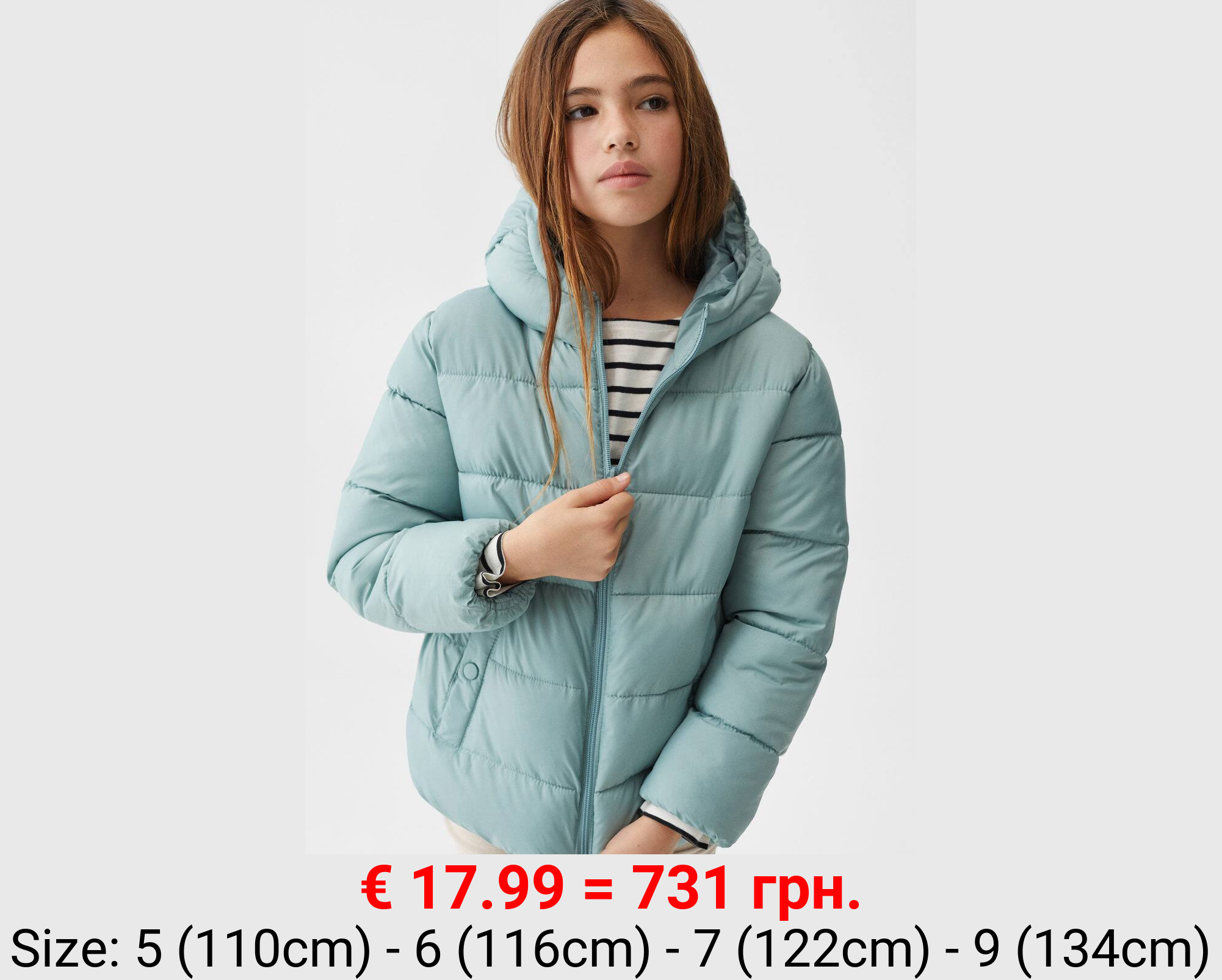 Anorak acolchado capucha