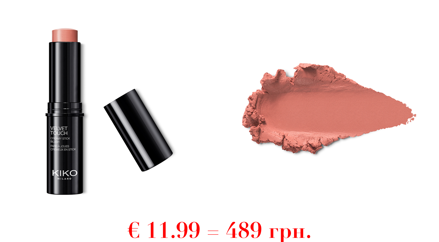velvet touch creamy stick blushRouge-Stick: Cremige Textur mit leuchtendem Finish