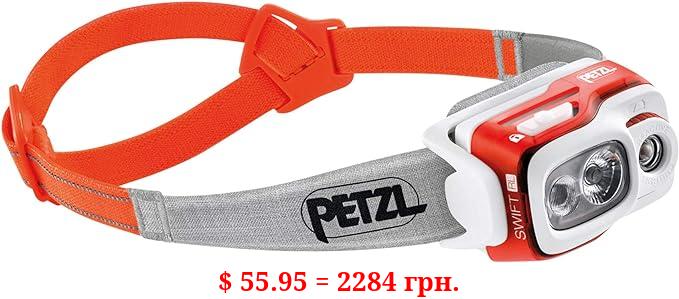 PETZL, Swift RL Rechargeable Headlamp with 900 Lumens & Automatic Brightness Adjustment