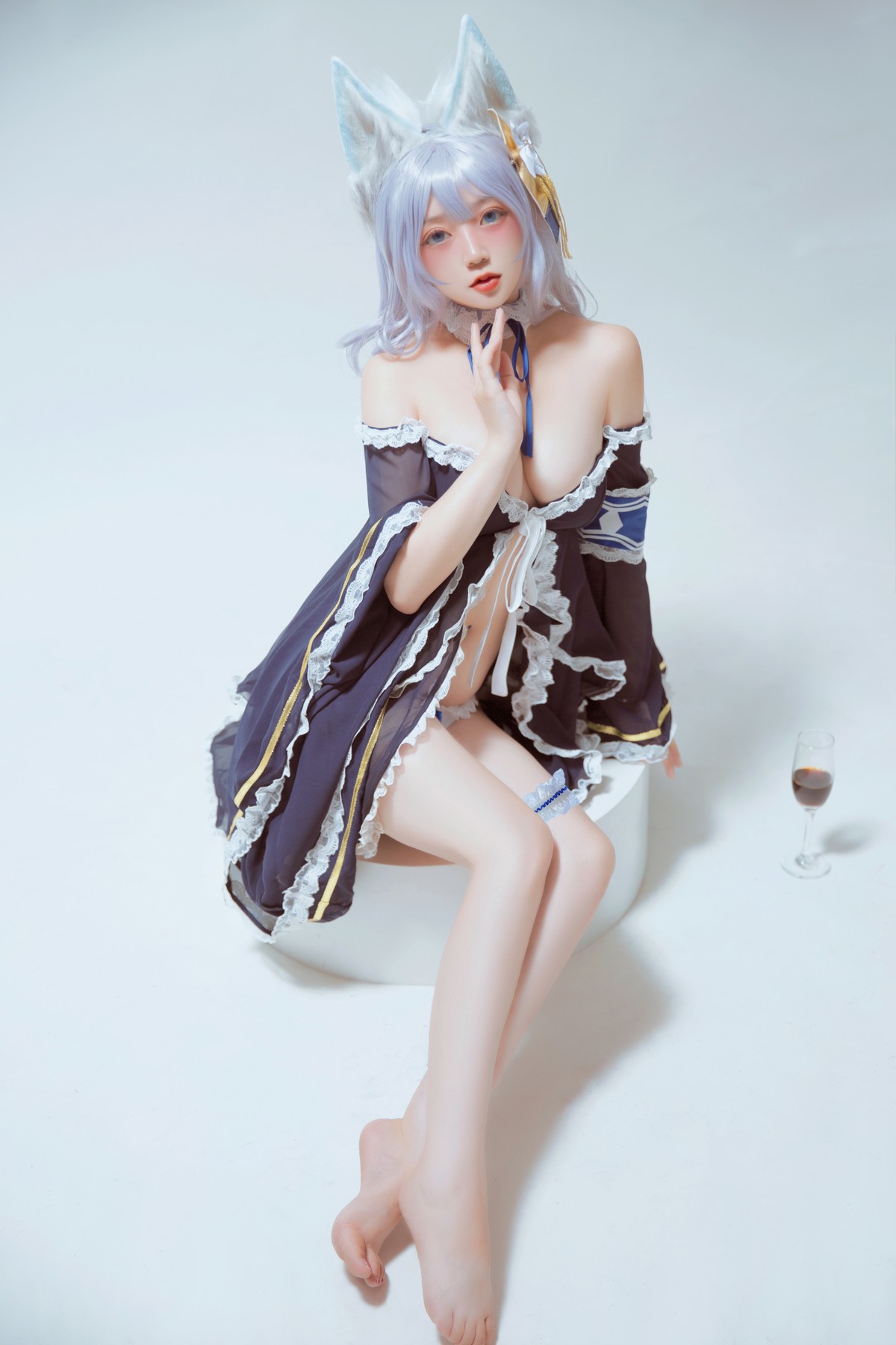 Cosplay Ruby蘸酱美美 Shinano 信浓礼服 14