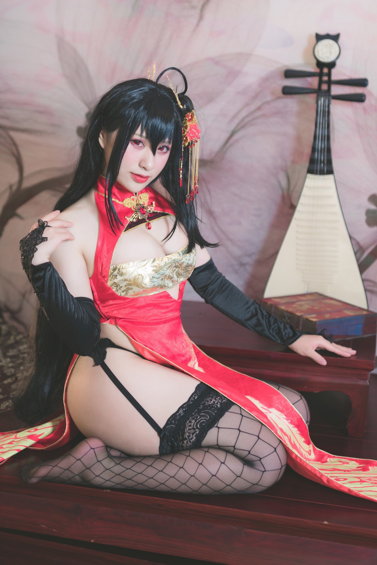 Cosplay 柘烟Zuken 大凤旗袍 20