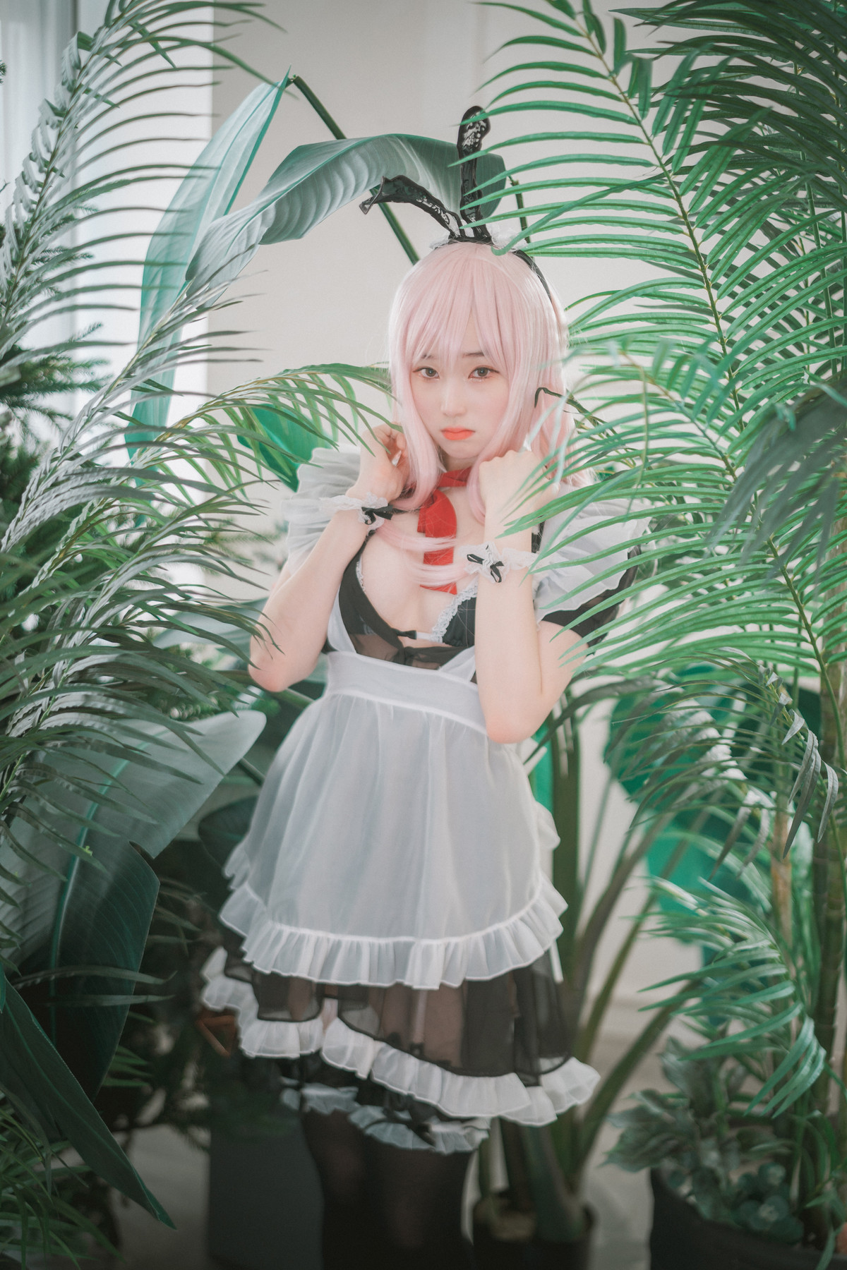Bambi 밤비, [DJAWA] Sheer Bunny Maid 29
