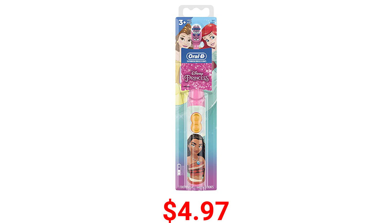 Oral-B ProHealth Stages Power Kid's Toothbrush, Disney Princess, 1 Count