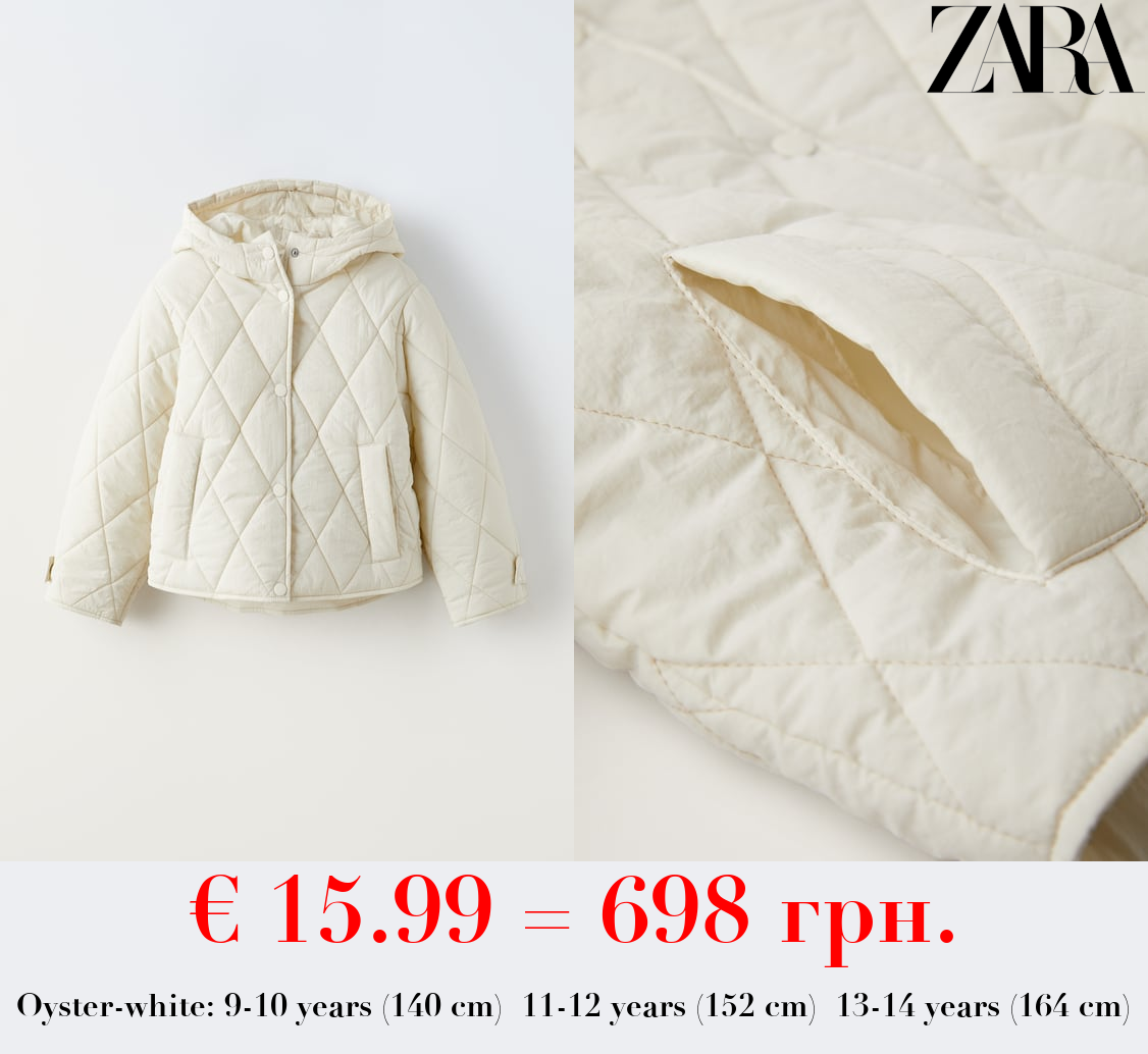 PUFFER JACKET WITH HOOD