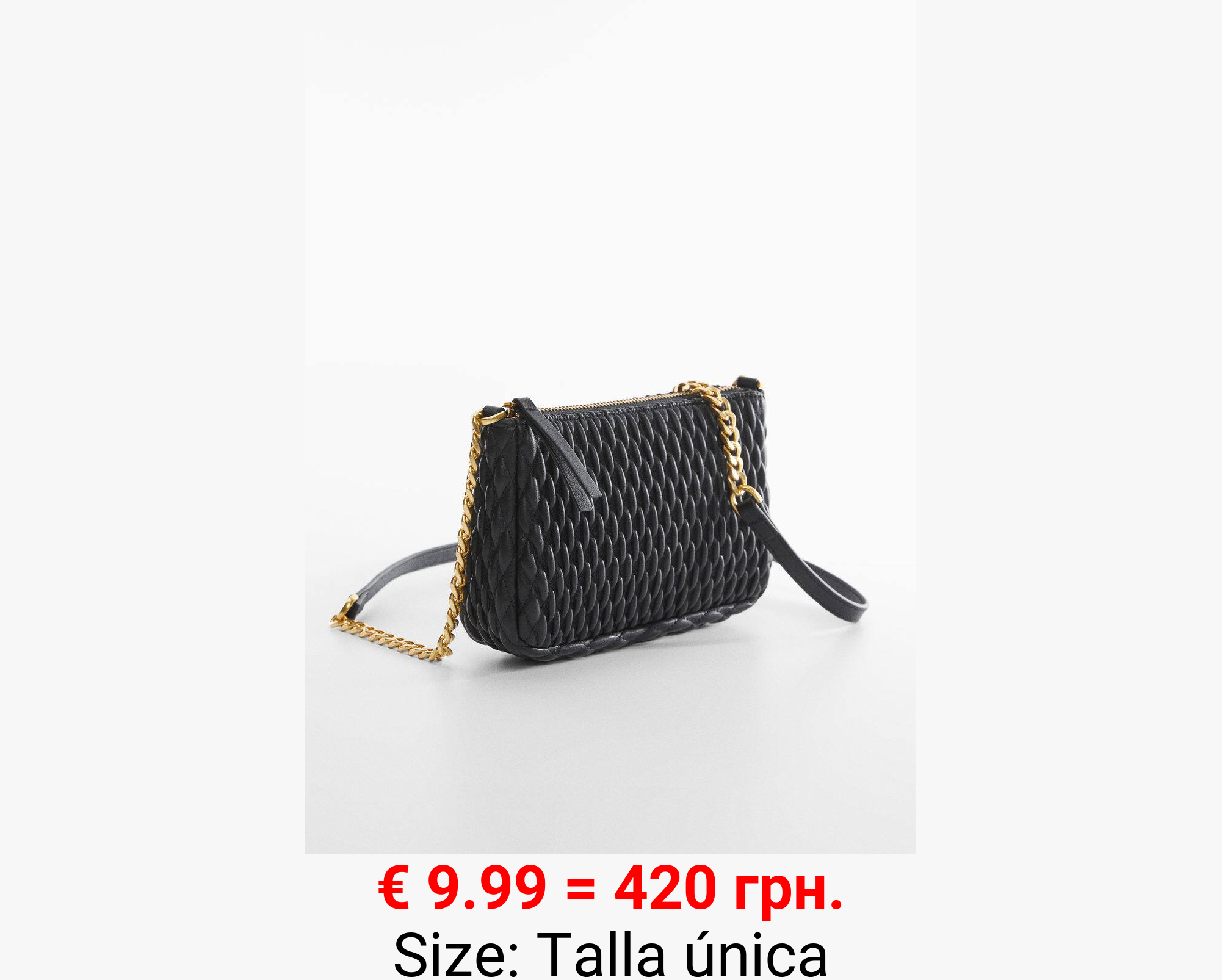 Bolso cruzado textura