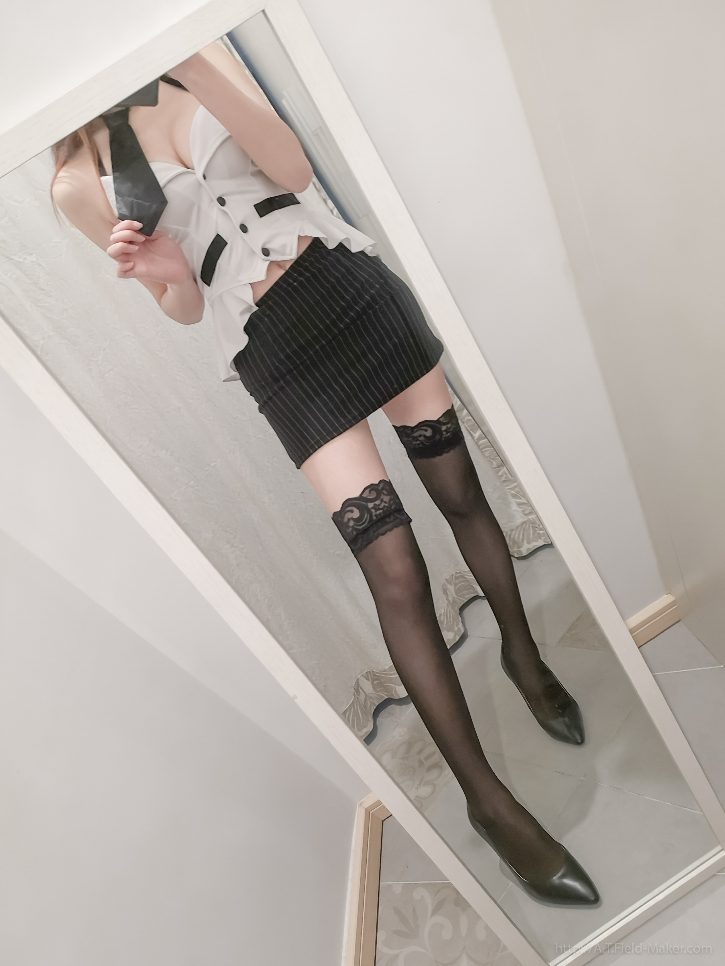 ATFMaker - Mini package hip Skirt Sexy Teacher 30P 2